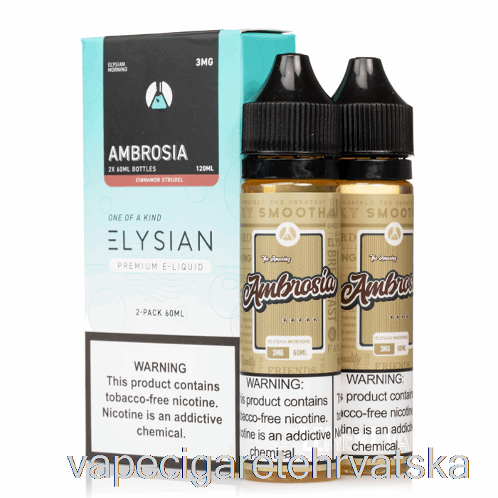 Vape Hrvatska Ambrozija - Elysian Labs E-tekućina - 120ml 3mg